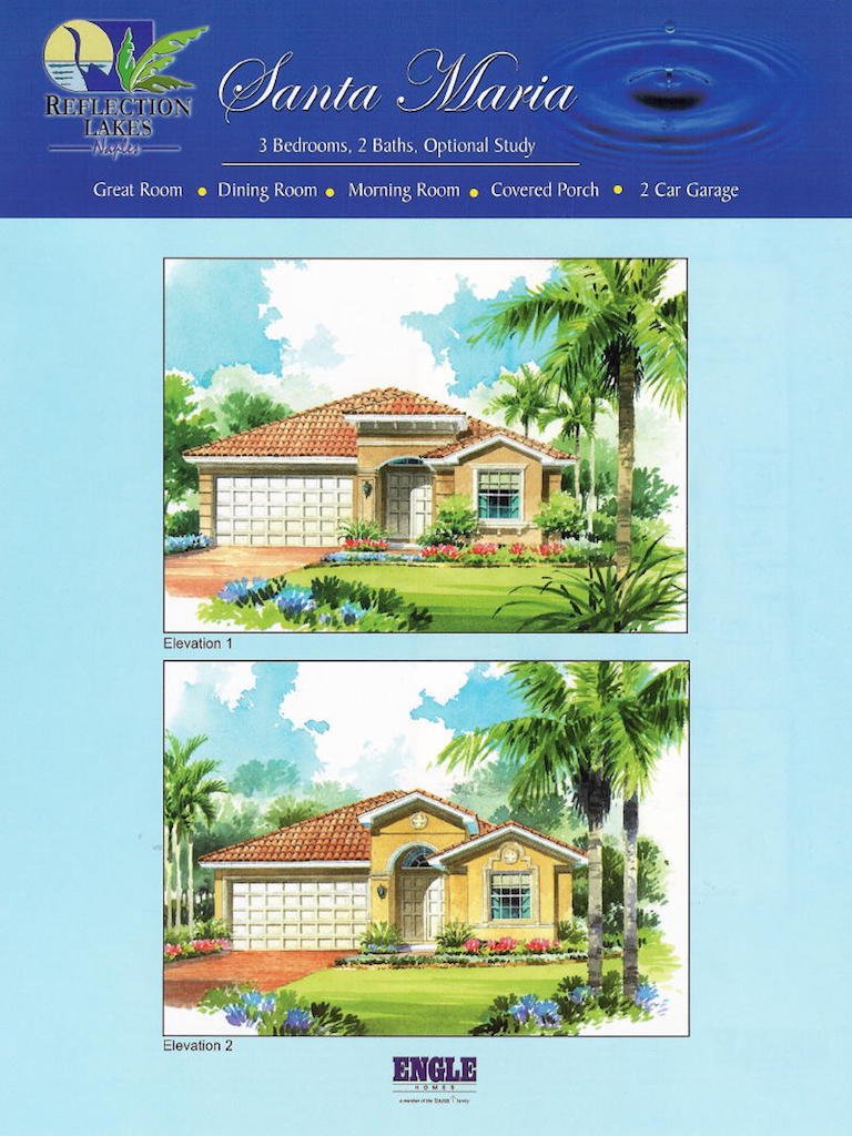 Single Family Homes Naples Florida - Reflection Lakes of Naples